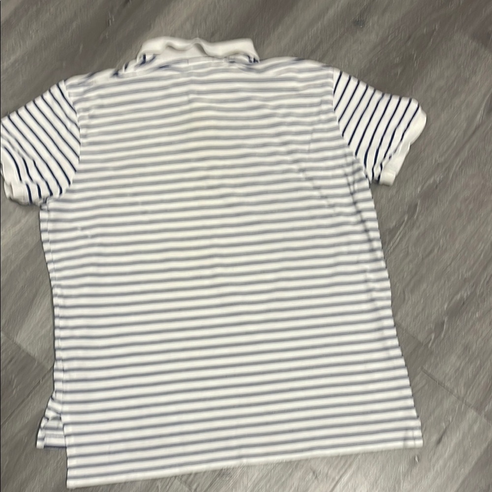 Polo by Ralph Lauren Classic White and Blue Polo Shirt size XL - Picture 4 of 4